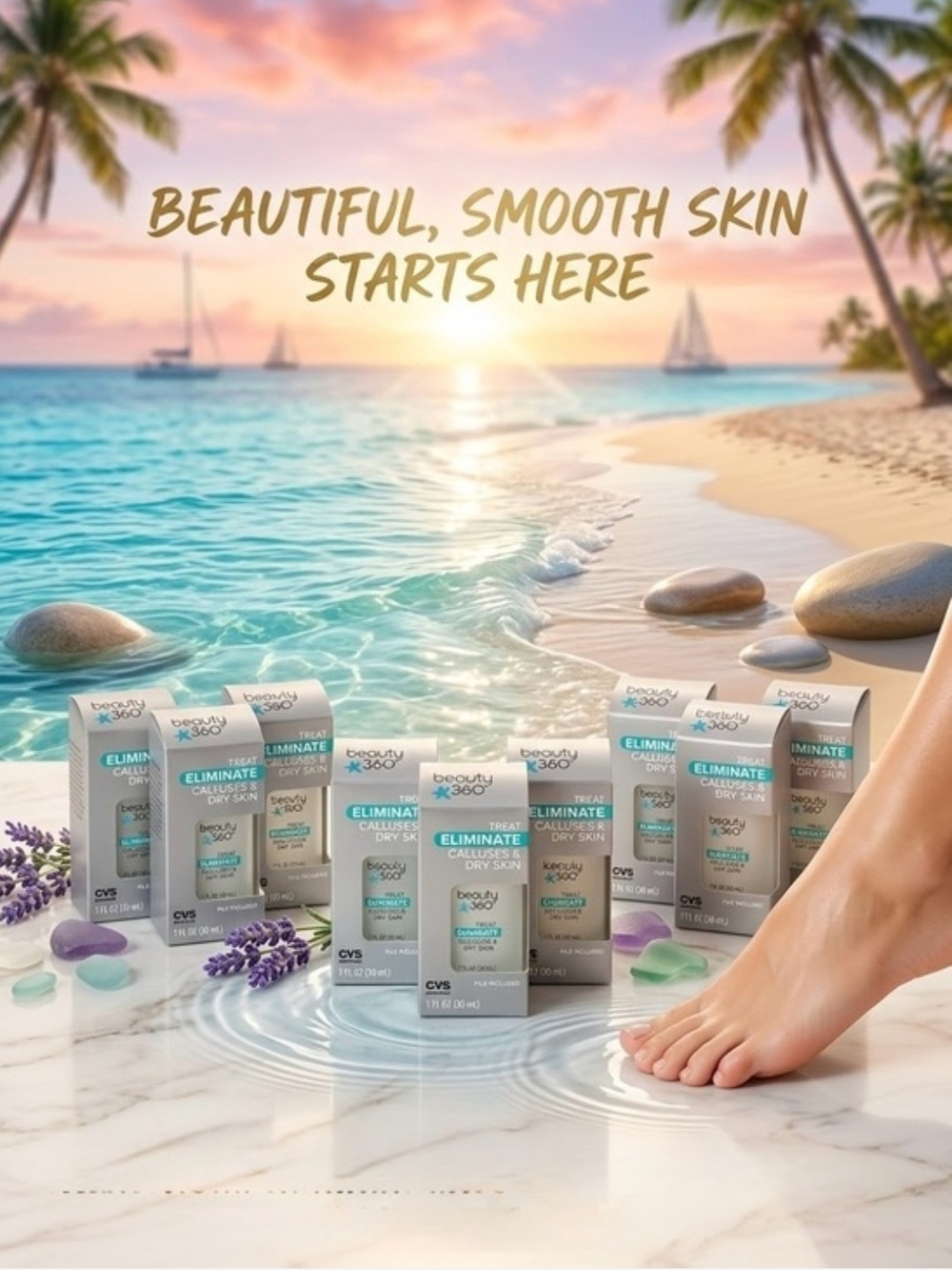 Eliminate Calluses & Dry Skin Foot Cream 12 Brand New 3 Packs Total Of36 Bottles